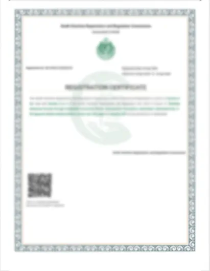 BDF Sindh Charity Certificate